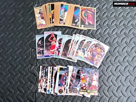 Vintage 1990 1993 NBA Hoops &amp; Skybox Basketball Trading Card Bulk Lot Cards - £23.21 GBP