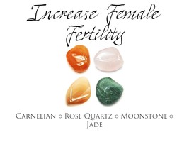 Increase Fertility Crystals ~ Help With Pregnancy, Getting Pregnant - $15.00