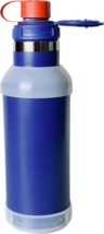 BestBottleEver FlatCap insulated stainless steel thermo bottle Blue ))) - £4.74 GBP