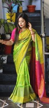 sambalpuri Odisha Upgrade Your Ethnic Wardrobe with New Pure Ikat Silk S... - $1,865.57 MXN