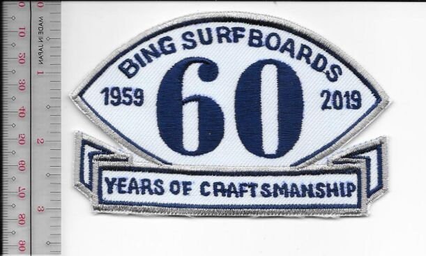 Vintage Surfing Bing Surfboard 1959 to 2019 60th Anniversary of Surfing ... - $9.99