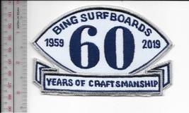 Vintage Surfing Bing Surfboard 1959 to 2019 60th Anniversary of Surfing ... - £7.96 GBP