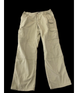 5.11 Tactical Series Pants Size 40x34 Cargo Rip Stop Tan Khaki Mens Work - $55.79