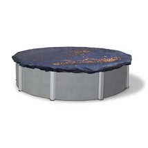 Blue Wave BWC500 12-ft Round Leaf Net Above Ground Pool Cover,Black - $72.99