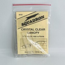 Squadron Crystal Clear Canopy 1/72 WWII Dornier Do 335A-12 Arrow 9151 Dr... - $7.43