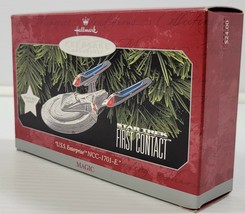 P)Vintage 1998 Star Trek Hallmark Keepsake Ornament U.S.S. Enterprise NCC-1701-E - £23.22 GBP