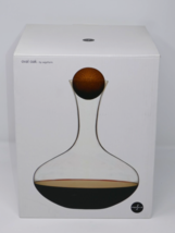 Sagaform Oval Oak Mouth-Blown Glass Wine Carafe - $39.99