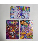 3 Lisa Frank 45 Piece Mini Junk Food Cheetah Hunter Tikanni Husky Dog Pu... - £11.70 GBP