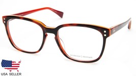New Prodesign Denmark 1711 c.4034 Red Dark Demi Eyeglasses 53-17-140 B41mm Japan - £78.56 GBP