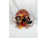 Annalee Let&#39;s Talk Turkey Mice In Indian Outfits Thanksgiving Plush - £54.94 GBP