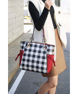 MKF Yale Checkered Tote Bag with Wallet - $62.34+