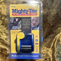 NEW MIGHTY TITE Ultimate Seat Belt Tightener Auto Car Toddler Baby Sunsh... - £29.09 GBP