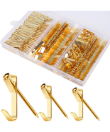 184 Pieces Picture Hanging Kit, 20Lb, 30Lb, and 50Lb Picture Hangers, Me... - $177.26 MXN