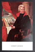 Andrew Jackson Etter Painting Portrait President Dexter Press UNP Postca... - $6.99