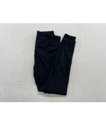 Nicole Miller Originals Leggings Women&#39;s Size Medium Black Cotton Blend ... - $7.92