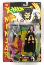 1996 Toy Biz Marvel X-Men Ninja Force Ninja Psylocke 5&quot; Action Figure Nib! - £5.83 GBP
