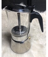 Rumia Stainless Steel &amp; Glass Stovetop Moka Pot - $454.01 MXN