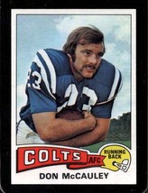 1975 Topps #88 Don Mccauley Exmt Colts Nicely Centered *XR28702 - £3.07 GBP