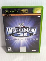 WWE Wrestlemania 21 For Xbox Includes Manual Tested &amp; Working - £9.89 GBP