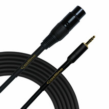 Castline Gold XLR Female to 3.5mm TRS Patch Cable Mogami Neglex 2549 - $14.80+