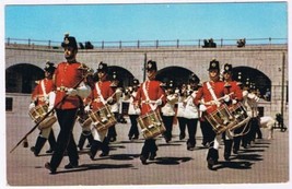 Postcard The Drums Old Fort Henry Kingston Ontario - £2.25 GBP