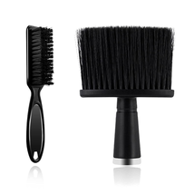 2 Pieces Barber Brush Set, with Barber Blade Cleaning Brush Neck Duster Brush, C - £9.88 GBP