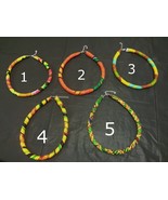African Fabric Ankara Kente Choker necklace Neck Piece  - $15.09 CAD