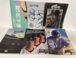 Lot of (6) Original Game Programs - 5 MLB, 1 NBA - $27.41 CAD