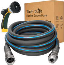 Thefitlife Garden Hose 100 FT - 100FT Flexible Water Hose with Nozzle an... - $87.60