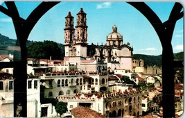The Church of Santa Prisca Taxco Mexico Postcard Posted 1973 - £7.77 GBP