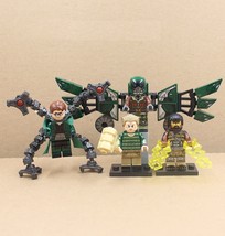 4pcs Spider-Man Villains Doctor Octopus Vulture Electro  Sandman Minifigures Set - $14.99