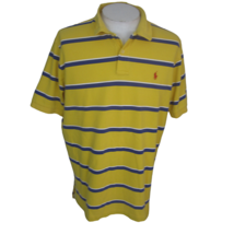 Polo Ralph Lauren Men Polo shirt p2p 25 XXL classic yellow blue vintage red pony - £35.08 GBP