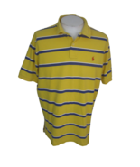 Polo Ralph Lauren Men Polo shirt p2p 25 XXL classic yellow blue vintage ... - £35.19 GBP