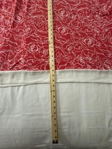 Grace Elements Women's Red & White Floral Top Blouse  Size XL image 9