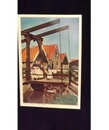 1950&#39;s Postcard Children Volendam Holland 17c - $9.89