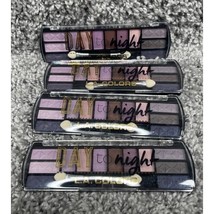 Lot Of 4 LA Colors Day To Night Makeup Eyeshadow Palette CES424 Dusk 28 Oz - $19.87