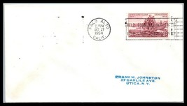 1954 US Cover - Palo Alto, California to Utica, New York D20 - £2.21 GBP