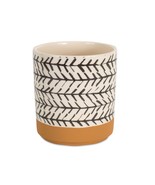 Set of Four Cream Dolomite 3 Ounce Round Pot Planters - $3,309.27 MXN