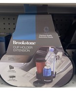 Vehicle Cup Holder Extension Black Brookstone