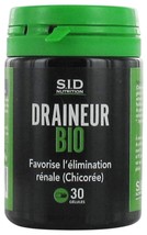 SID Nutrition Draineur Bio 30 Capsules - $58.00