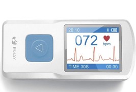EMAY Wireless Portable EKG Monitor with Live EKG Waveform &amp; Intuitive Ap... - €83,91 EUR