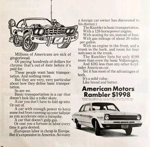 1969 American Motors Rambler 128 HP Advertisement Automobilia Gingerbrea... - $29.99