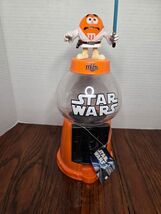 STAR WARS ORANGE M &amp; M LUKE SKYWALKER M &amp; M&#39;s CANDY  DISPENSER - $282.80 MXN