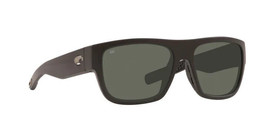 Costa Del Mar Sunglasses MH1 11 OGGLP Sampan Sunglasses Matte Black Gray... - £99.55 GBP