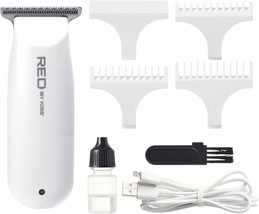 Mini Cordless Hair Trimmer Red By Kiss, Long-Lasting Hair Cutting Kit, U... - €31,44 EUR