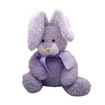 Animal Adventure Purple Easter Bunny Rabbit Plush Animal 2008 Fuzzy 12&quot; ... - £10.57 GBP