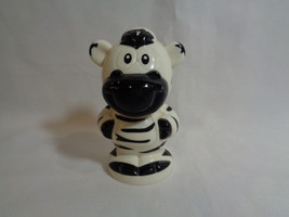 Vtech Smartville Black &amp; White Zebra Animal Replacement Figure - scraped - £1.19 GBP