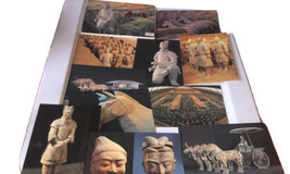 Unused Chinese Postcards Set of 10 Qin Dynasty Terracotta Warriors &amp; Hor... - $256.61 MXN