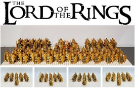 The Lord of the Rings Noldor Elf Warriors High Elves Army Custom Minifigures Toy - £106.97 GBP