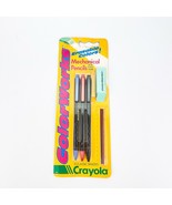 Vintage 1988 Crayola Color Works Cool Shades Erasable Mechanical Pencil 3ct - $19.77 CAD